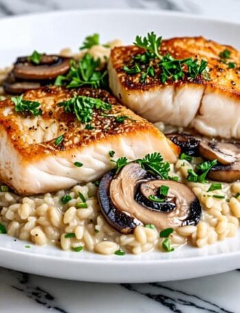 Ninja Speedi Mushroom Risotto with Hake