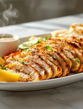 Sizzling Air Fryer Middle Eastern Chicken Shawarma