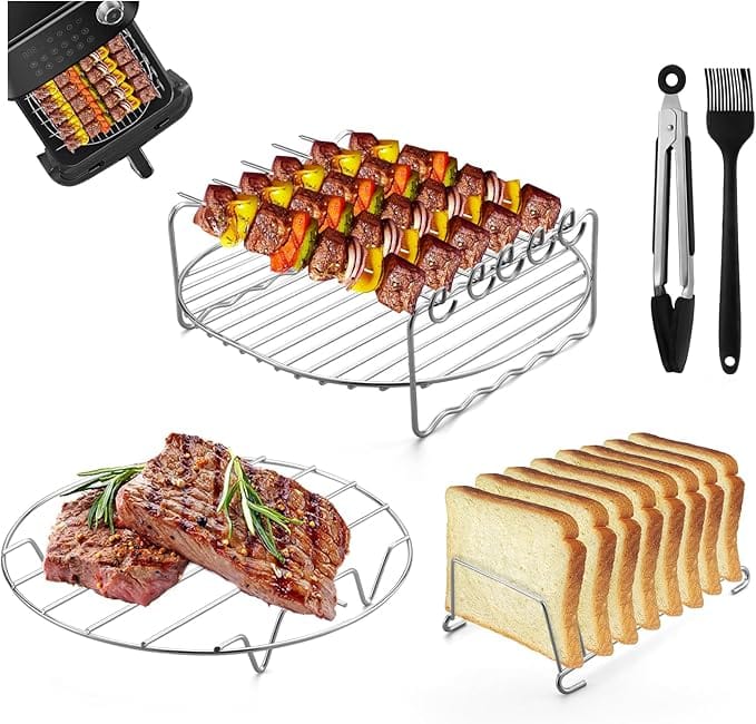 Victop Air Fryer Rack with Skewers