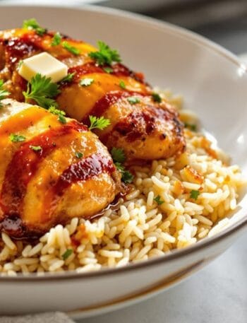 Peri Peri Chicken & Garlic Rice Bowl in Ninja Speedi