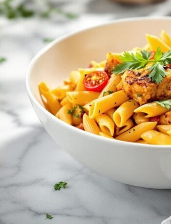 Spicy Peri Peri Chicken Pasta in Ninja Speedi