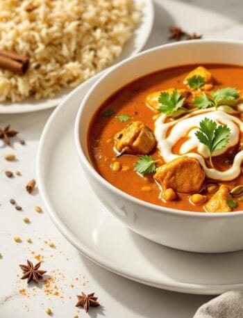 Butter Chicken with Jeera Rice in Ninja Speedi