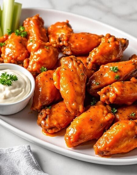 Air Fryer Buffalo Chicken Wings