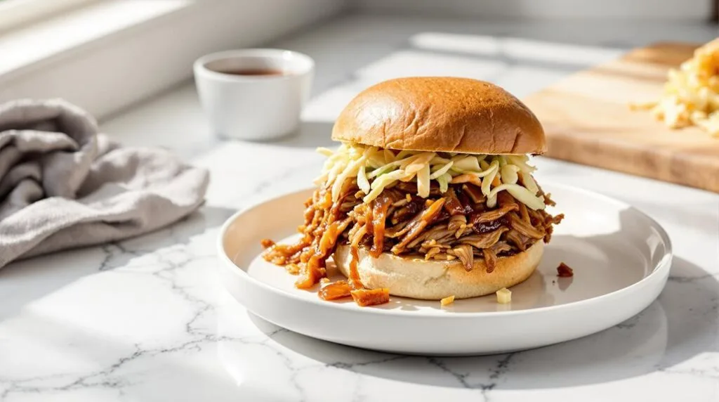 Quick Speedy BBQ Pulled Pork Sandwiches