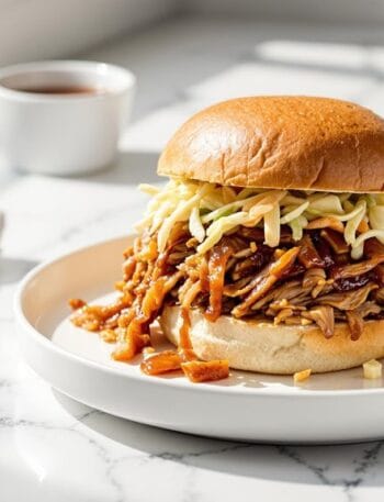 Quick Speedy BBQ Pulled Pork Sandwiches