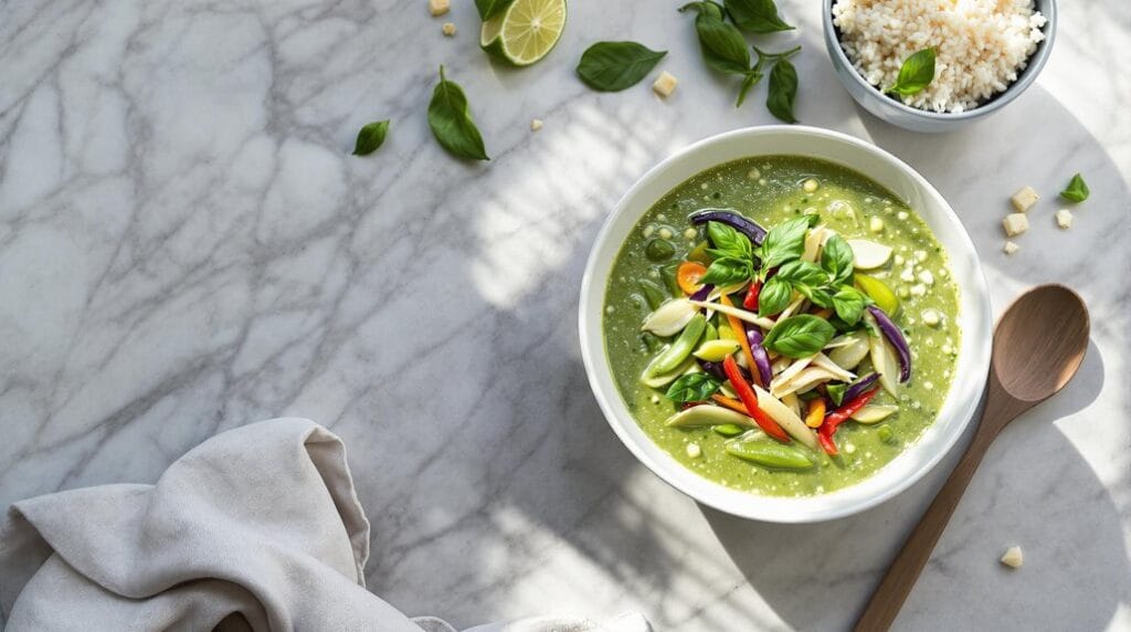 Thai Green Curry With Vegetables (Freezer-Ready Asian Comfort Food)