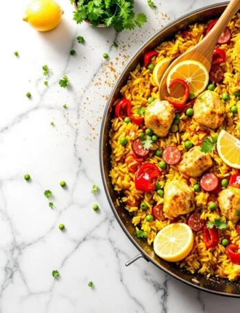 One-Pot Chicken & Chorizo Paella