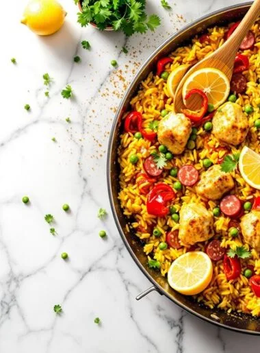 One-Pot Chicken & Chorizo Paella